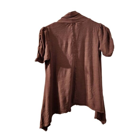Ambiance apparel M brown top - Picture 2 of 8
